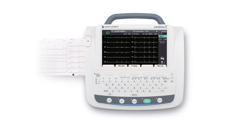 心電図検査装置(日本光電 ECG-3250)